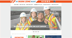 Desktop Screenshot of beworkzonealert.com